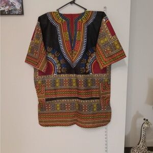 Unisex Beautifully Printed Traditional/ Casual short sleeve Shirt.